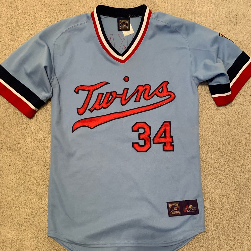 COPY - Minnesota Twins Kerby Pucket Vintage Jersey